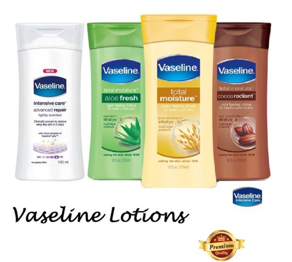 Picture of VASELINE BODY LOTION  - ASSORTED - 400ML