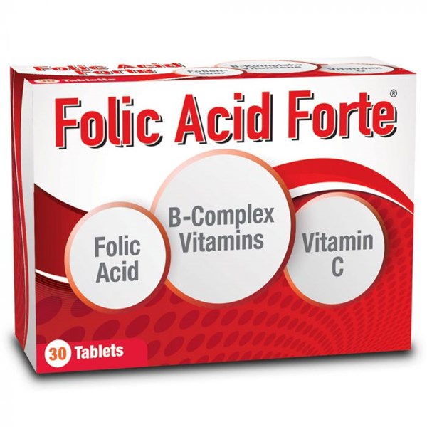 Picture of FOLIC ACID FORTE TABLETS - 30'S