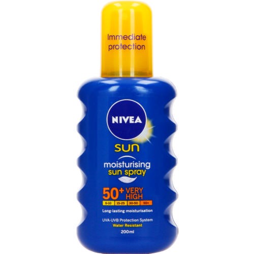 Picture of NIVEA SUN MOISTURISING SPRAY SPF50 - 200ML