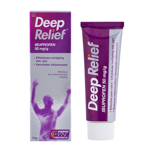 Picture of DEEP RELIEF IBUPROFEN GEL - 50G