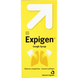 Show details for EXPIGEN COUGH MIXTURE - 200ML Picture of EXPIGEN COUGH MIXTURE - 200ML