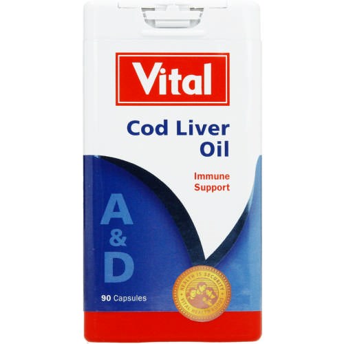 Picture of VITAL COD LIVER OIL CAPSULES - 90'S