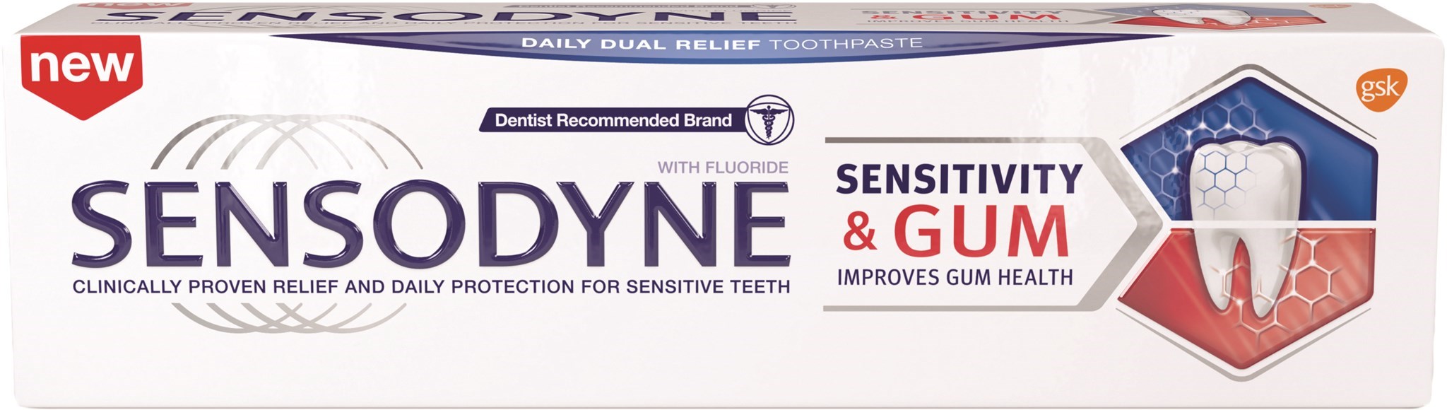 Picture of SENSODYNE SENSITIVITY & GUM TOOTHPASTE