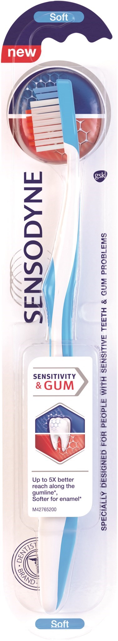 Picture of SENSODYNE SENSITIVITY & GUM TOOTHBRUSH