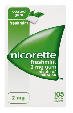 Picture of NICORETTE GUM - 2mg - 105's