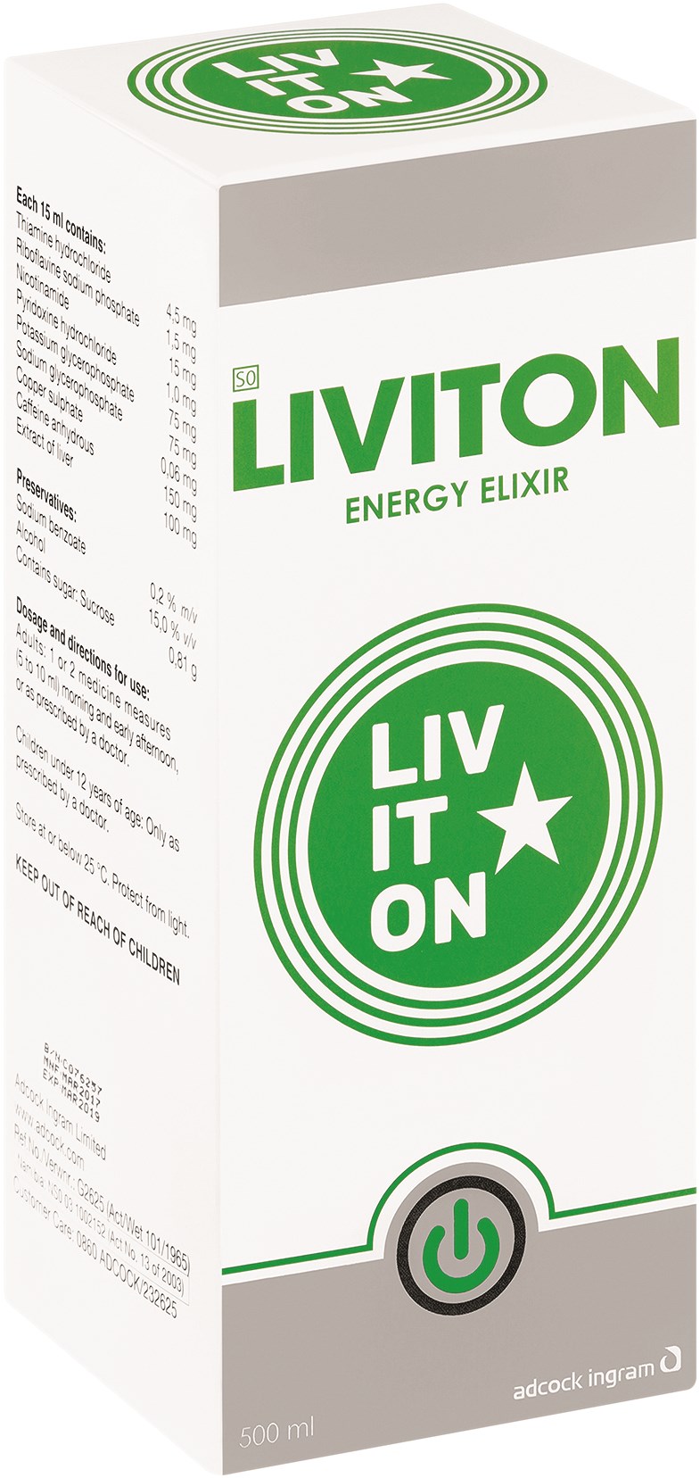 Picture of LIVITON ELIXIR - 500ML