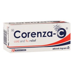 Show details for CORENZA-C EFFERVESCENT TABS 10'S Picture of CORENZA-C EFFERVESCENT TABS 10'S
