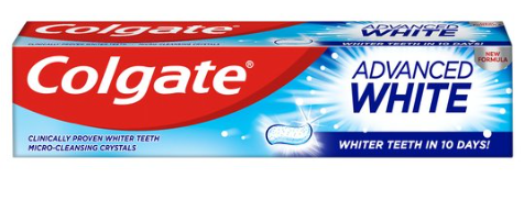 Picture of COLGATE ADVANCED WHITE TOOTHPASTE - 75ML