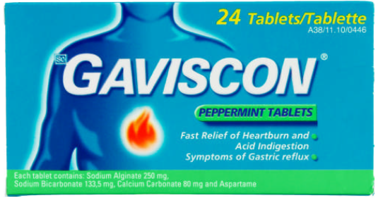 Picture of GAVISCON TABLETS - 24'S
