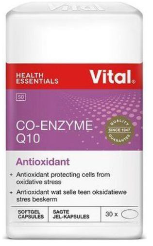 Picture of VITAL CO-ENZYME Q10 CAPSULES - 30'S