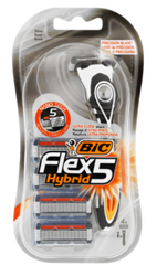 Picture of BIC FLEX 5 HYBRID SHAVER - 1 + 4