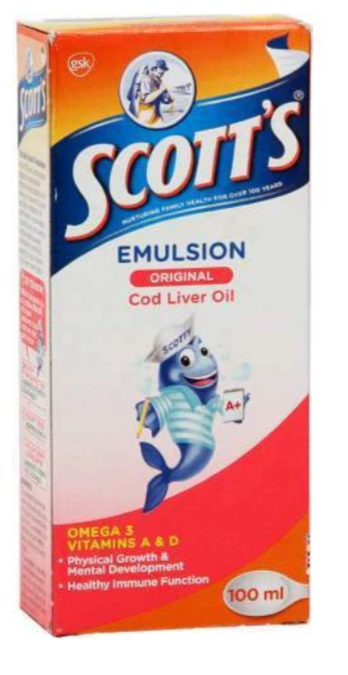 Picture of SCOTT'S EMULSION - REGULAR 100ML