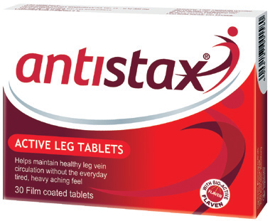 Picture of ANTISTAX ACTIVE LEG TABLETS - 30'S