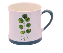 Picture of GREEN LEAVES MUG- WATERCRESS LEAVE