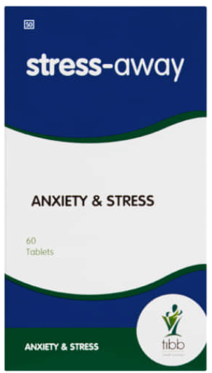Picture of TIBB STRESS-AWAY TABLETS 60'S