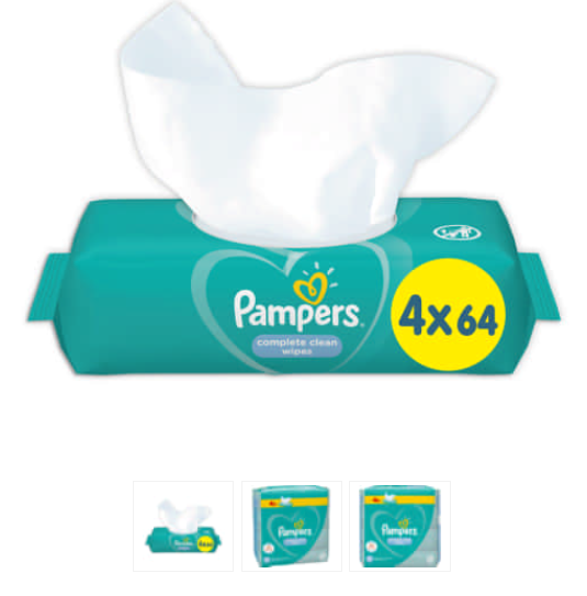 Picture of PAMPERS BABY WIPES - ECONO PACK