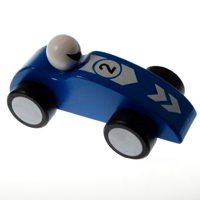 Picture of WOODEN TOY RACING CAR - ASSORTED COLOURS