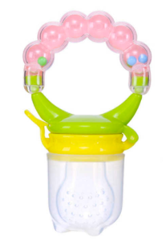 Picture of BABY PACIFIER/RATTLE - ASSORTED COLOURS