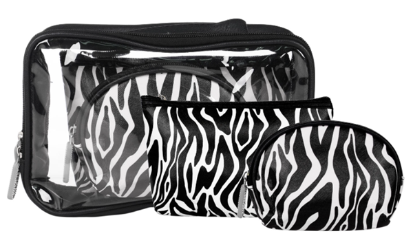 Picture of ZEBRA COSMETIC BAG SET