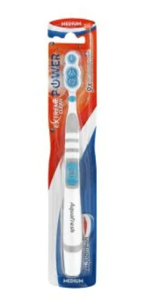 Picture of AQUAFRESH EXTRA CLEAN POWER TOOTHBRUSH - MEDIUM