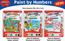 Picture of CRAZY CRAFTS - PAINT BY NUMBER KIT