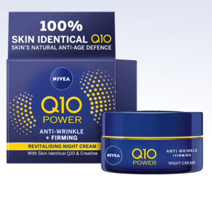 Picture of NIVEA Q10 POWER ANTI-WRINKLE FIRMING NIGHT CREAM - 50ML
