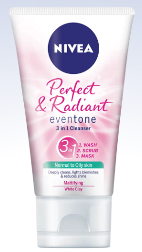Picture of NIVEA PERFECT & RADIANT 3-IN-1 CLEANSER - 50ML