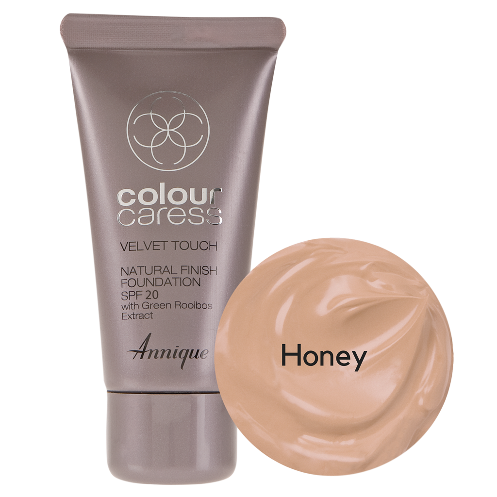 Picture of ANNIQUE CC FOUNDATION - VELVET TOUCH FINISH SPF20 - HONEY