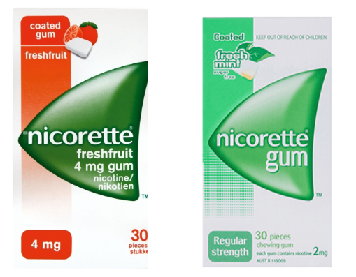 Picture of NICORETTE GUM - 2mg - 30'S